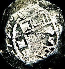 1729 Rooswijk Treasure Spanish Colonial 8 Reales Silver COB with