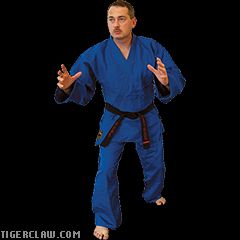 Blue Hayashi Judo Uniform Martial Arts Equipment Gear