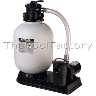 Hayward S180T Aboveground Pool Sand Filter with 1.5HP Power Flo Pump