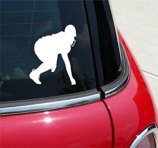 FOOTBALL 3 LINEMAN LINE OF SCRIMMAGE LINEMEN GRAPHIC DECAL STICKER