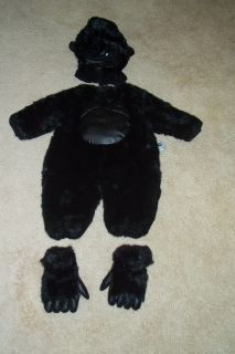 Tom Arma Black Gorilla Baby Costume 12 18 Months