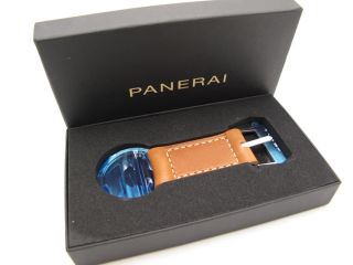 Panerai Leather Strap Key Chain Fob for Pam Collector