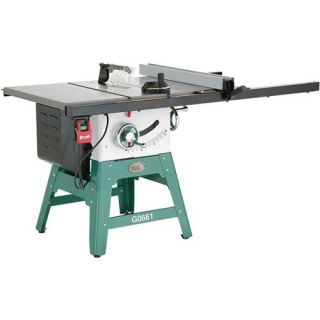 Grizzly 10 Table Saw with Riving Knife 2 HP G0661 New