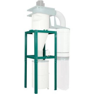 H7509 Grizzly 3 HP Cyclone Dust Collector Stand New