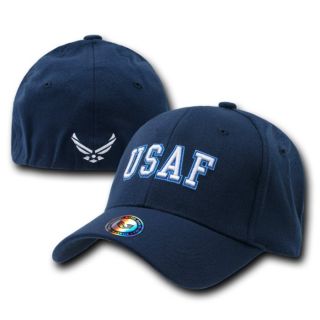 Blue United States Air Force Cap Hat Hats USAF Flex L X