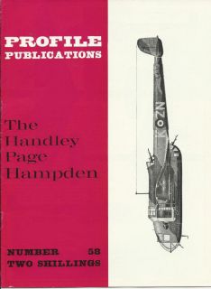 WWI Profile Publications Handley Page Hampden