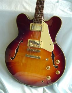 GOULD GS135VS Electric Semi Acoustic GUITAR repro GIBSON ES 335 ideal