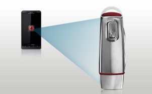 Brand New Motorola Elite Flip Bluetooth Limited Edition Red Silver