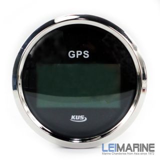 KUS GPS Digital Boat Speedometer Gauges 85mm SOG Cog 12V 24V Marine