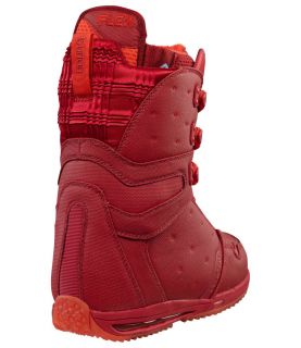 2012 Burton Womens Sapphire Snowboard Boots 7 Red $230 Brand New