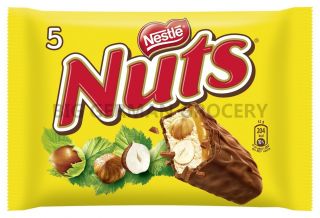 NESTLE GERMANY   5 bars NUTS with whole hazelnuts