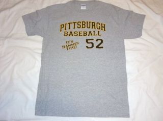 Pittsburgh Joel Hanrahan Hammer Time Baseball T Shirt