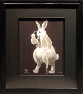 Grace Slick Inspector Rabbit Hand Signed Art Giclee on Paper Custom