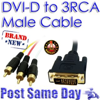 HDMI Scart RCA DVI VGA SVGA DB9 HD Cable Adapter 1080p AV 1M 2M 3M 5M
