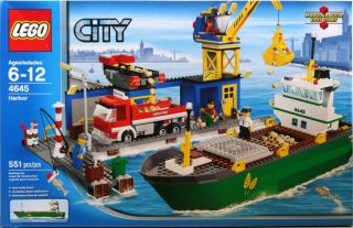 LEGO City Harbor 4645 Damaged Box