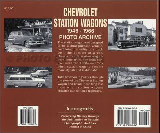 Chevy Station Wagon Photo History 1955 1956 1957 1958 1959 1960 1961