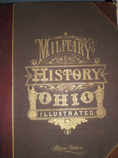 1886 Hardestys Historical Encyclopedia Ohio Military Illustrated