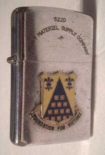 622D Heavy Materiel Supply Company Cigarette Lighter Made by Vulcan