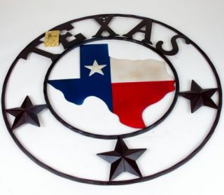 De Leon Collections Texas Metal Wall Hanging