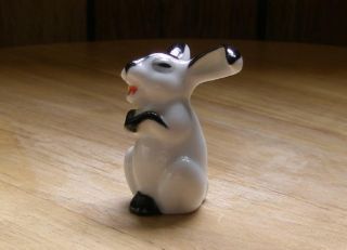 Vintage Rosenthal Laughing Hare Rabbit Porcelain Figurine Made in