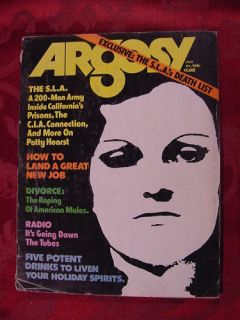  Argosy Magazine December 1975 Patty Hearst SLA