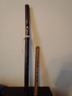 Handmade HARJO wooden flutes BRAND NEW 2 flutes