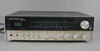Vintage Harman Kardon 730 Twin Powered Stereo Receiver Fully