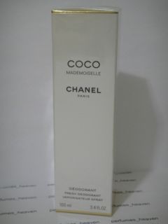 Chanel Coco Mademoiselle Fresh Deodorant Spray 3 4 oz 100 ml SEALED