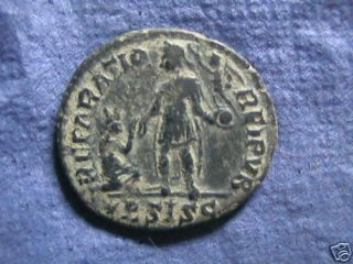 Gratian AD 367 383 AE2 Siscia mint 379 383AD EF Archaeology Ancient