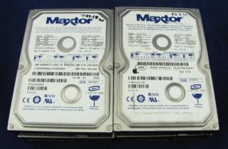  of 4 maxtor 4d040h2 5400rpm ultra ata 100 40gb 2mb 3 5 ide hard drives