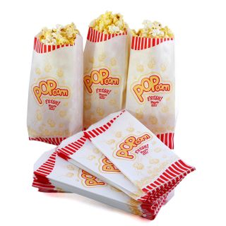 Great Northern Popcorn Case of 100 1 Ounce (Oz) Popcorn Theater Bags