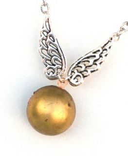 Steampunk Golden Snitch Locket Necklace Harry Potter G