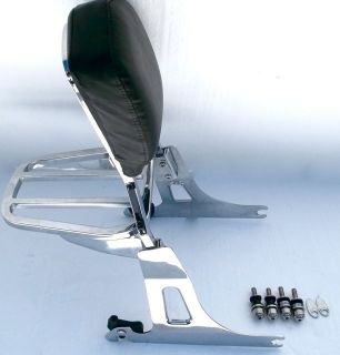 Harley Davidson Dyna Detachable Sissybar Backrest Luggage Rack w