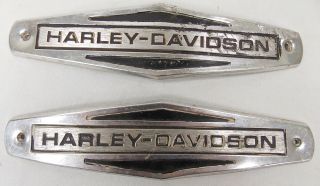 1966 1971 Vintage Harley Davidson Gas Tank Emblems Part Number 61771