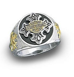 Harley Davidson® Insignia Mens Ring Size 9 5 from The Franklin Mint