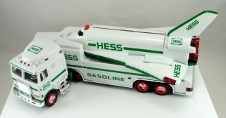Set 2 Toy Hess Vehicle Truck & Helicopter 1995 Truck Space Shuttle