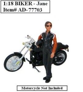 American Diorama Harley Davidson Figure ~ Jane ~ AD 77703 118