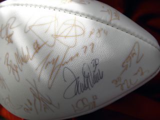 1999 Denver Broncos Team Signed Super Bowl XXXIII Autographed Football