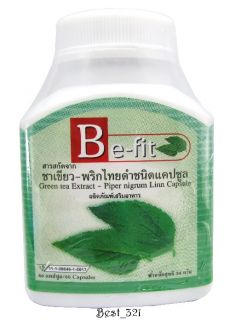 Be Fit Green Tea Slimming Weight Loss 60 Capsules