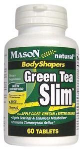 60 Tablets Green Tea Slim Enhances Metabolism w Apple Cider Vinegar