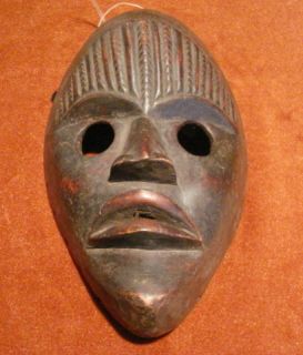  Superb Old African I Coast Dan Ceremonial Mask