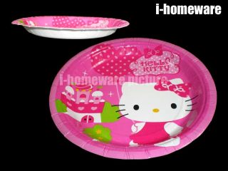 Hello Kitty Birthday Party Supplies Plate Paper Plates