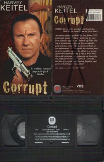 Corrupt VHS Harvey Keitel Sylvia Sidney Nicole Garcia Leonard Mann