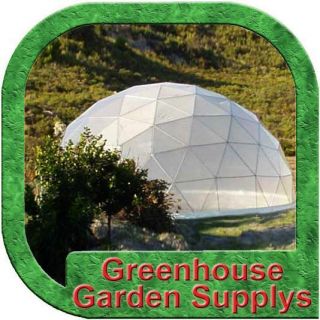 GREENHOUSE GEODESIC DOME 28 FT 4V For Hydroponics and Aeroponics SALE
