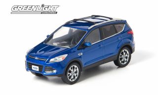 Greenlight Collectibles 1 43 Scale Deep Impact Blue 2013 Ford Escape