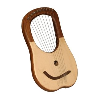 Mid East Lyre Harp Rosewood 10 String HLRT