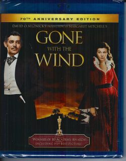  The Wind (Blu ray Disc) Clark Gable, Vivien Leigh, Hattie McDaniel NEW