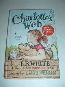 Charlottes Web Hard Back Book Wilbur The Pig EB White Harper Collins