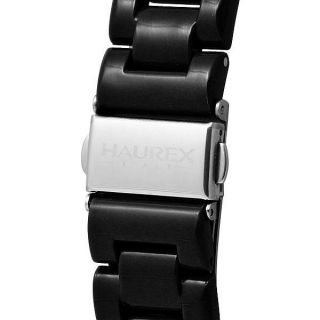 New Haurex Italy Womens Make Up Black Dial with Crystals Watch