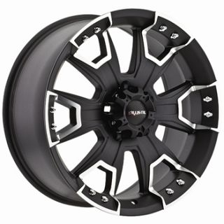 brand new set of 4 black 17 inch havoc wheels